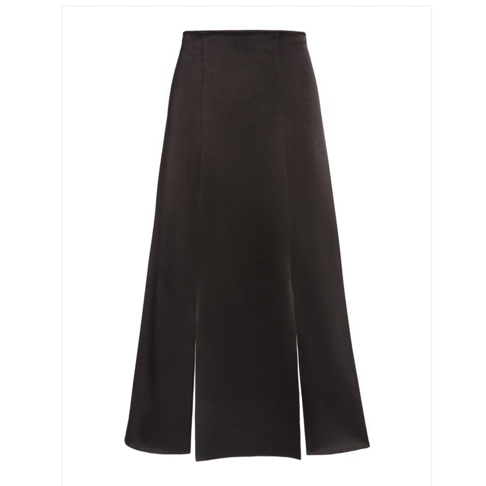NWT Alice + Olivia Athena MIDI Skirt Black